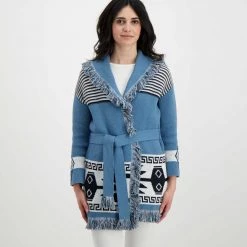 EMME MARELLA CARDIGAN CON FRANGE NUMENT DONNA -Offerta Economica Novità emme marella nument cardigan con frange nument donna casual donna 044643601 001 3