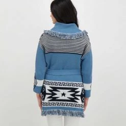 EMME MARELLA CARDIGAN CON FRANGE NUMENT DONNA -Offerta Economica Novità emme marella nument cardigan con frange nument donna casual donna 044643601 001 4