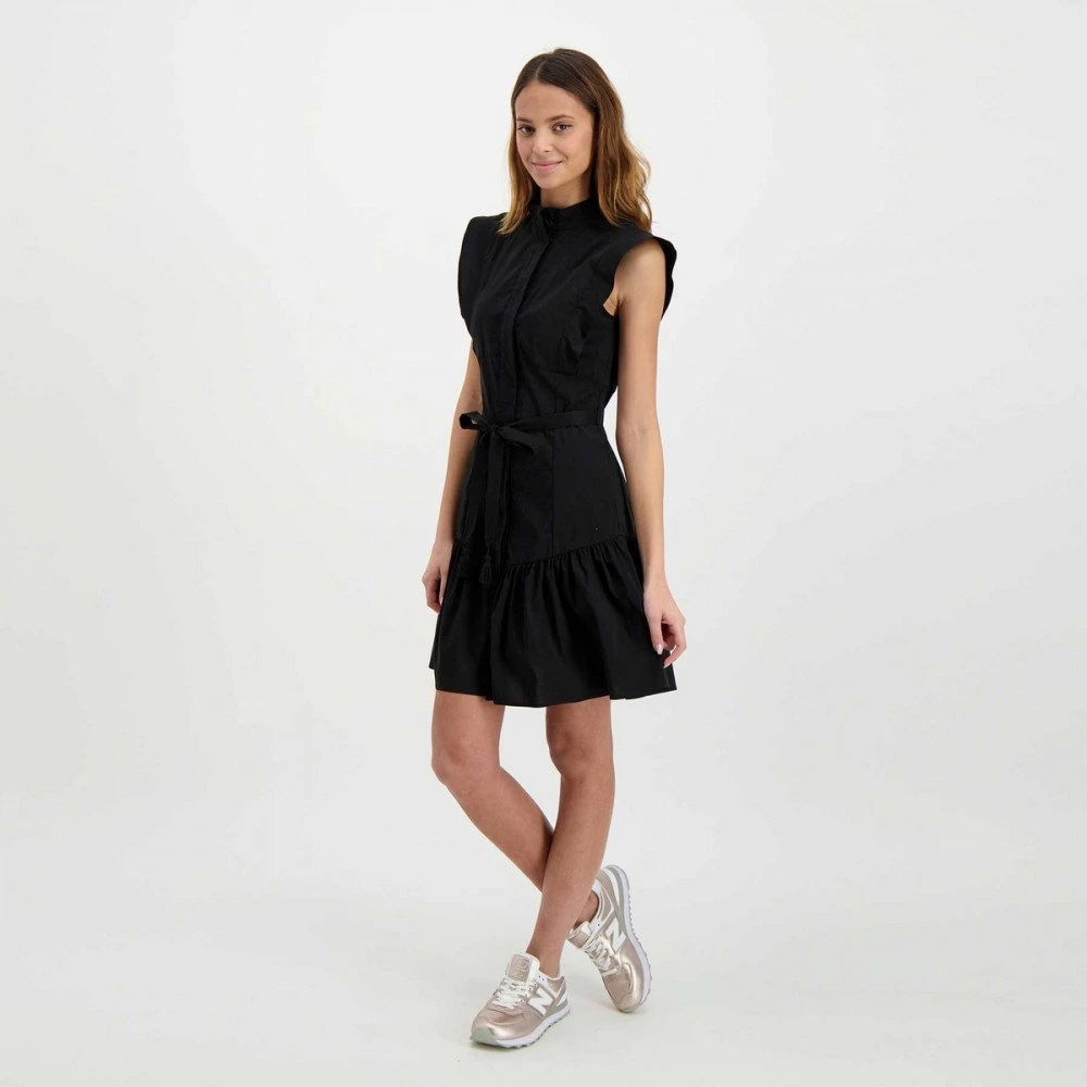 EMME MARELLA ABITO MANICA AD ALETTA OREGON DONNA Nero 8 EMME MARELLA ABITO MANICA AD ALETTA OREGON DONNA Nero - immagine 6