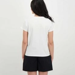 EMME MARELLA T-SHIRT CON STAMPA ORIANA DONNA Bianco -Offerta Economica Novità emme marella oriana t shirt con stampa oriana donna casual donna 044643801 001 3