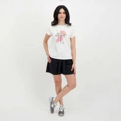 EMME MARELLA T-SHIRT CON STAMPA ORIANA DONNA Bianco -Offerta Economica Novità emme marella oriana t shirt con stampa oriana donna casual donna 044643801 001 5