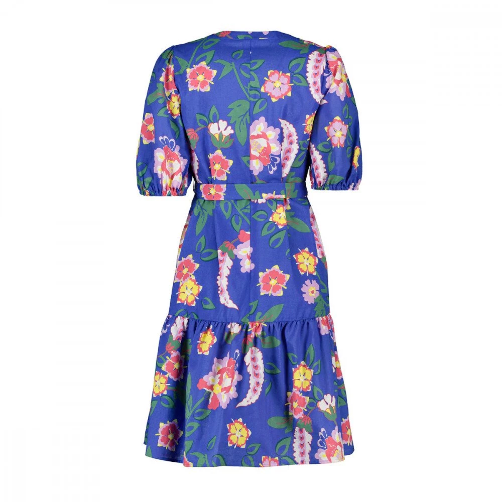 EMME MARELLA ABITO MANICA BALLON CON CINTURA SCIOVIA DONNA Viola 4 EMME MARELLA ABITO MANICA BALLON CON CINTURA SCIOVIA DONNA Viola - immagine 2