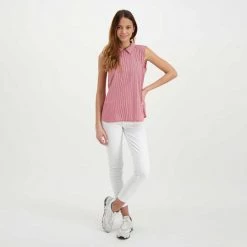 EMME MARELLA CAMICIA SMANICATA STEFANO DONNA Bianco, Rosso -Offerta Economica Novità emme marella stefano camicia smanicata stefano donna casual donna 044646001 008 6