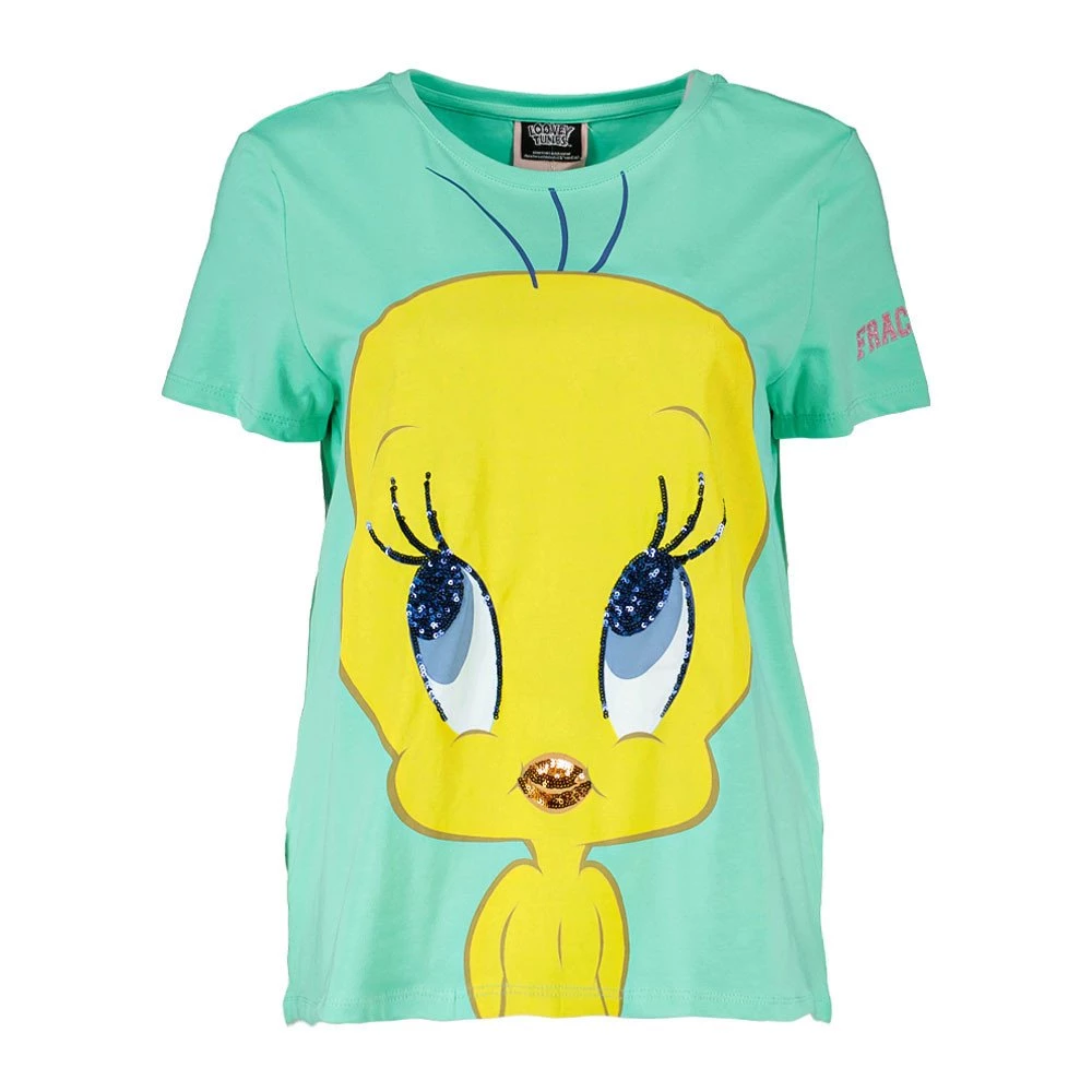 FRACOMINA T-SHIRT TIITTI LT DONNA Verde 3 FRACOMINA T-SHIRT TIITTI LT DONNA Verde