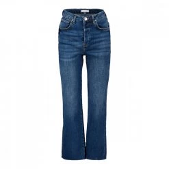 FRACOMINA JEANS CULOTTE STRAIGHT DONNA Blu