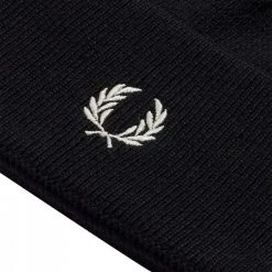 FRED PERRY BEANIE IN LANA MERINO Nero 7 FRED PERRY BEANIE IN LANA MERINO Nero -Offerta Economica Novità fred perry c9160 beanie in lana merino accessori uomo 041519701 102 3