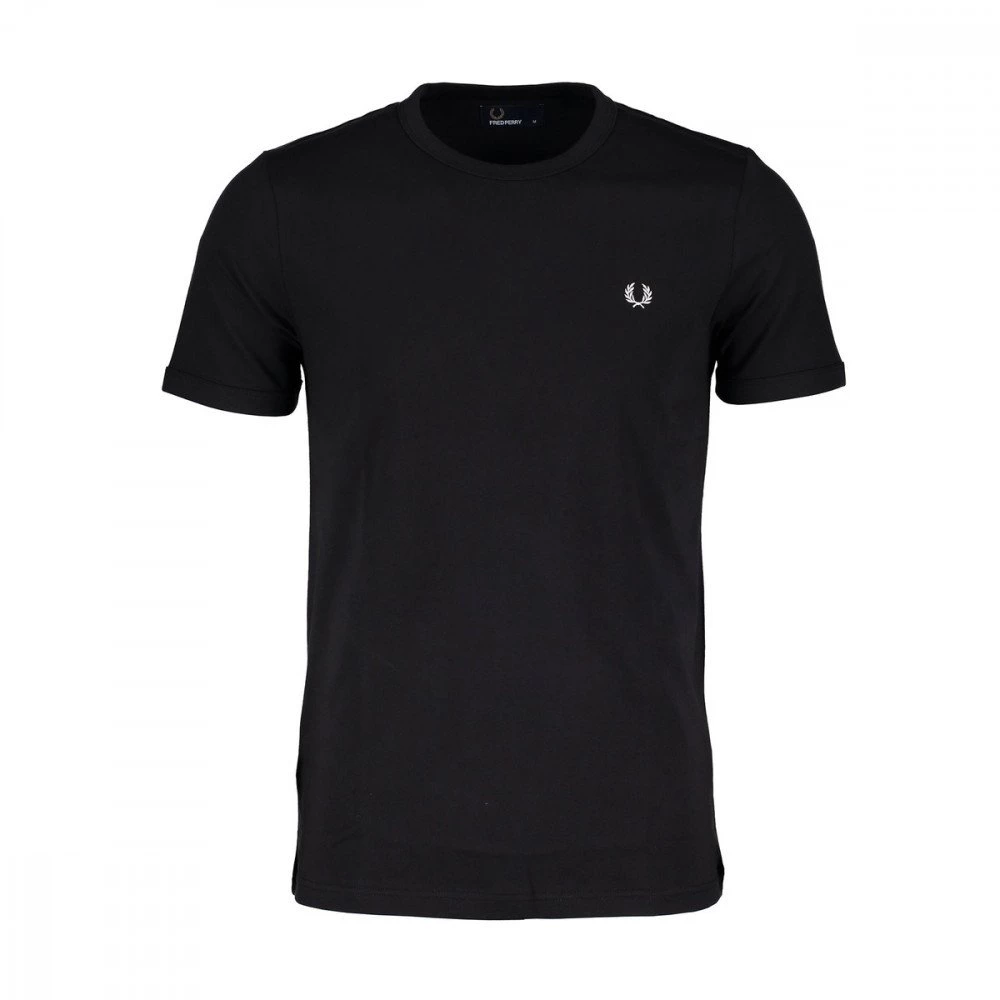 FRED PERRY T-SHIRT BASIC RINGER Nero 3 FRED PERRY T-SHIRT BASIC RINGER Nero