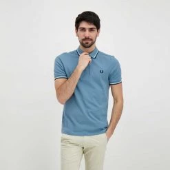 FRED PERRY POLO M3600 Blu 10 FRED PERRY POLO M3600 Blu -Offerta Economica Novità fred perry m3600 polo m3600 casual uomo 044989201 p29 4