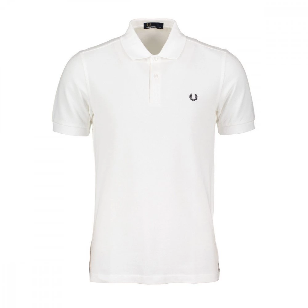 FRED PERRY Polo Slim Colletto Tinta Unita Bianco 3 FRED PERRY Polo Slim Colletto Tinta Unita Bianco