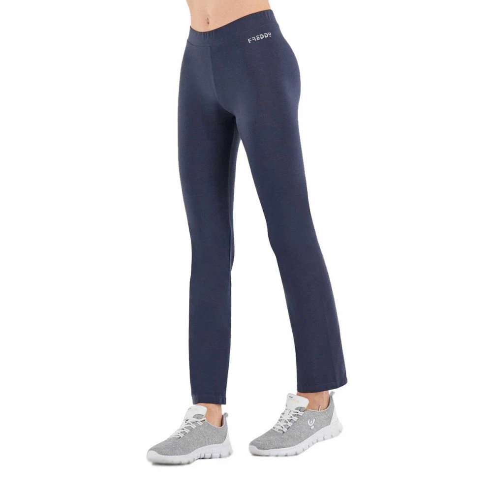 FREDDY PANTALONI JERSEY STRETCH DONNA Blu 4 FREDDY PANTALONI JERSEY STRETCH DONNA Blu - immagine 2