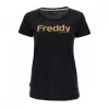 FREDDY T-SHIRT SCRITTA DONNA Nero 2 FREDDY T-SHIRT SCRITTA DONNA Nero -Offerta Economica Novità freddy s2wtrt1 t shirt scritta donna sport style donna 045253301 n0 1