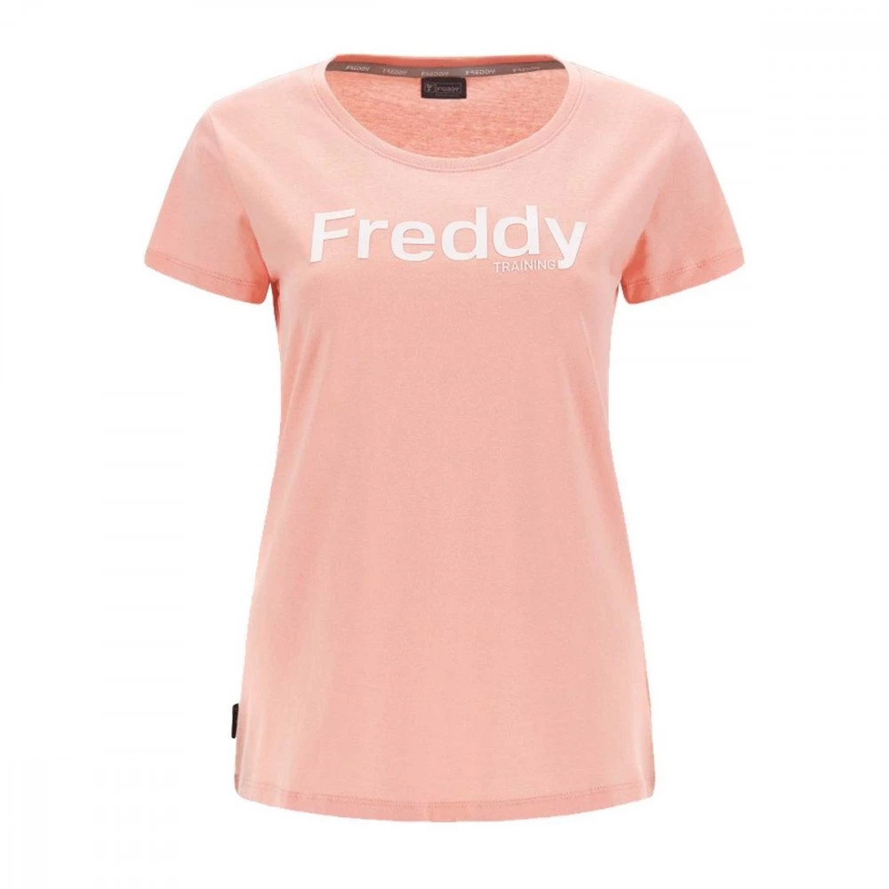 FREDDY T-SHIRT SCRITTA DONNA Rosa 3 FREDDY T-SHIRT SCRITTA DONNA Rosa