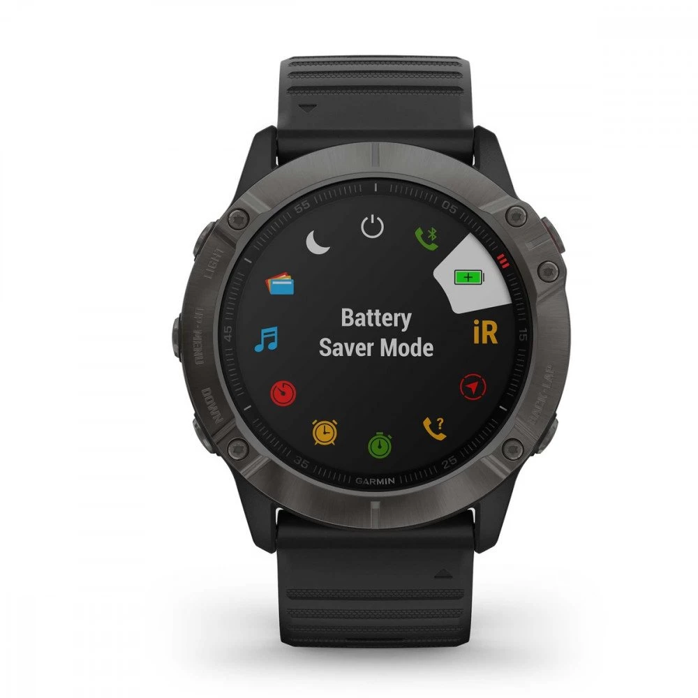GARMIN FENIX 6X SAPPHIRE Nero 4 GARMIN FENIX 6X SAPPHIRE Nero - immagine 2