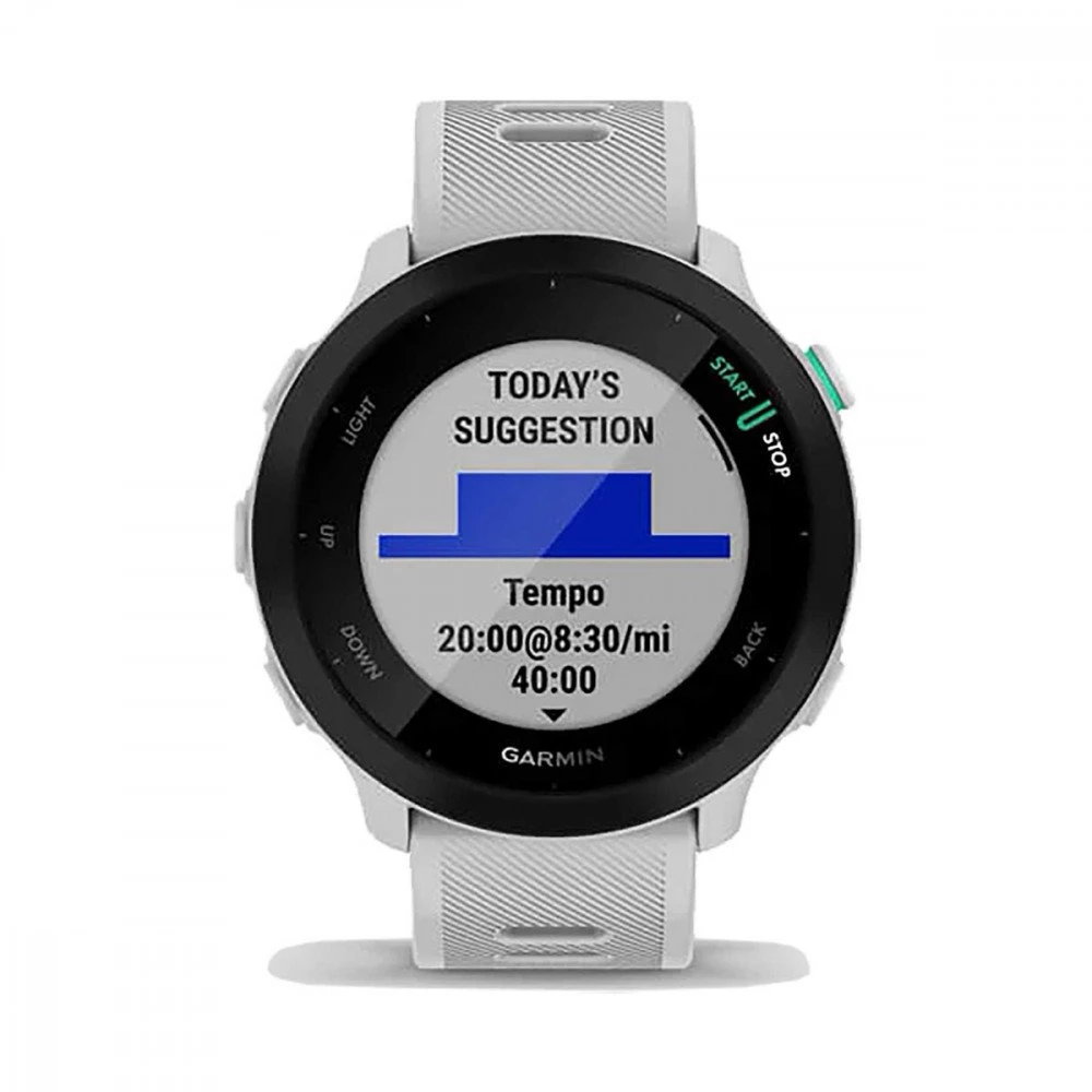 GARMIN FORERUNNER 55 Bianco 4 GARMIN FORERUNNER 55 Bianco - immagine 2