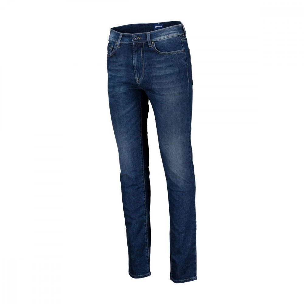 GAS ABBIGLIAMENTO JEANS SLIM ALBERT SIMPLE Blu 4 GAS ABBIGLIAMENTO JEANS SLIM ALBERT SIMPLE Blu - immagine 2