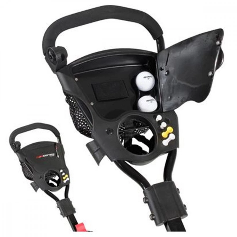 GOLFSMITH 5 Series 3 Whell Push Trolley Bianco 4 GOLFSMITH 5 Series 3 Whell Push Trolley Bianco - immagine 2