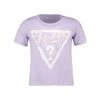 GUESS T-SHIRT CROP LOGO BAMBINA Viola -Offerta Economica Novità guess j2g11 t shirt crop logo bambina abbigliamento bambino 044777701 g472 1