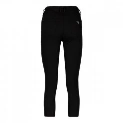 GUESS PANTALONE 1981 CAPRI COTONE STRETCH FOULARD DONNA -Offerta Economica Novità guess w2ga74w77re pantalone 1981 capri cotone stretch foulard donna casual donna 045294201 jblk 3