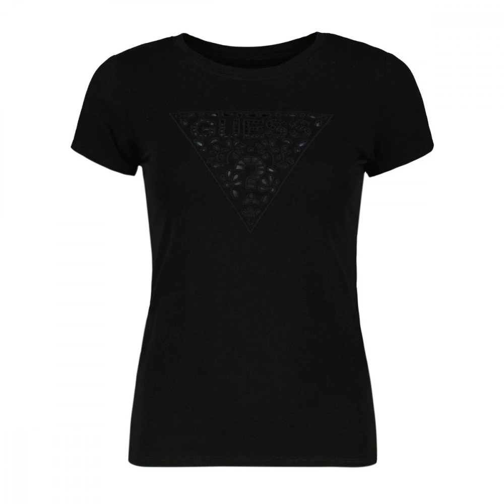 GUESS T-SHIRT LOGO SANGALLO DONNA 3 GUESS T-SHIRT LOGO SANGALLO DONNA
