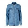 GUESS CAMICIA DENIM WESTERN DONNA Azzurro -Offerta Economica Novità guess w2rh14d14la camicia denim western donna casual donna 045298301 utah 1