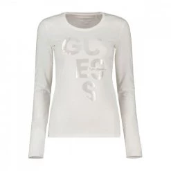 GUESS MAGLIA MANICA LUNGA STRETCH DONNA