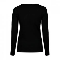 GUESS MAGLIONE GIROCOLLO LOGO DONNA Nero -Offerta Economica Novità guess w2rr23z2nq0 maglione girocollo logo donna casual donna 045300401 jblk 2