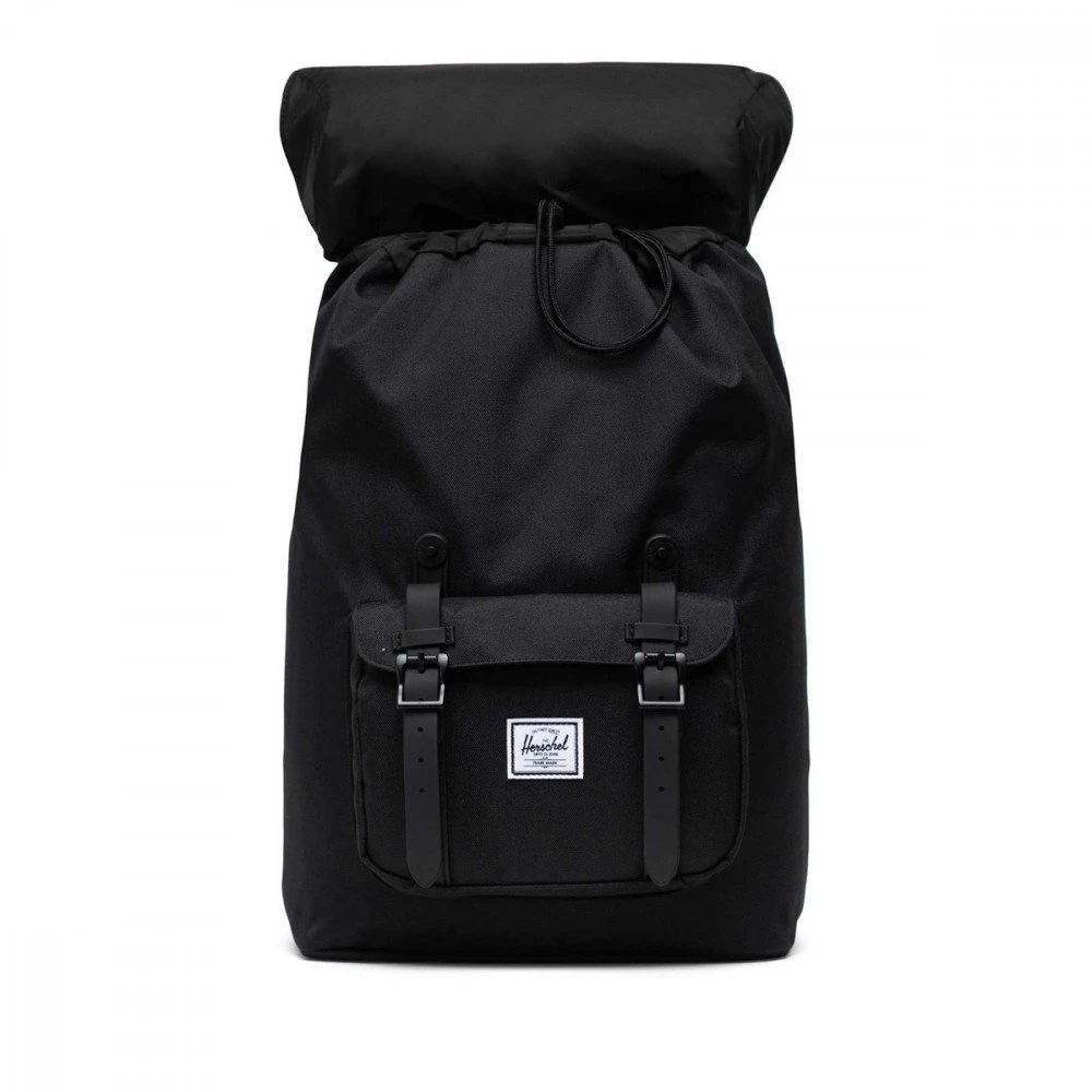 HERSCHEL ZAINO LITTLE AMERICA MID CLASSIC 17L Nero 4 HERSCHEL ZAINO LITTLE AMERICA MID CLASSIC 17L Nero - immagine 2