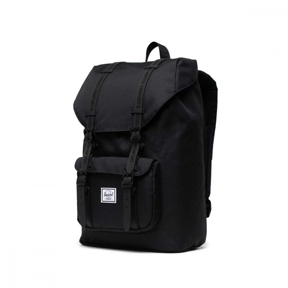 HERSCHEL ZAINO LITTLE AMERICA MID CLASSIC 17L Nero 5 HERSCHEL ZAINO LITTLE AMERICA MID CLASSIC 17L Nero - immagine 3