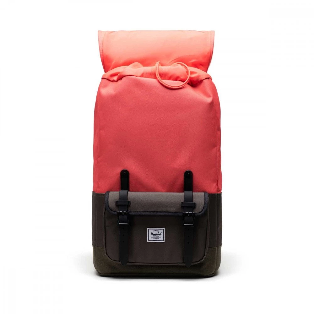ZAINO HERSCHEL LITTLE AMERICA PRO Arancio, Nero - immagine 2