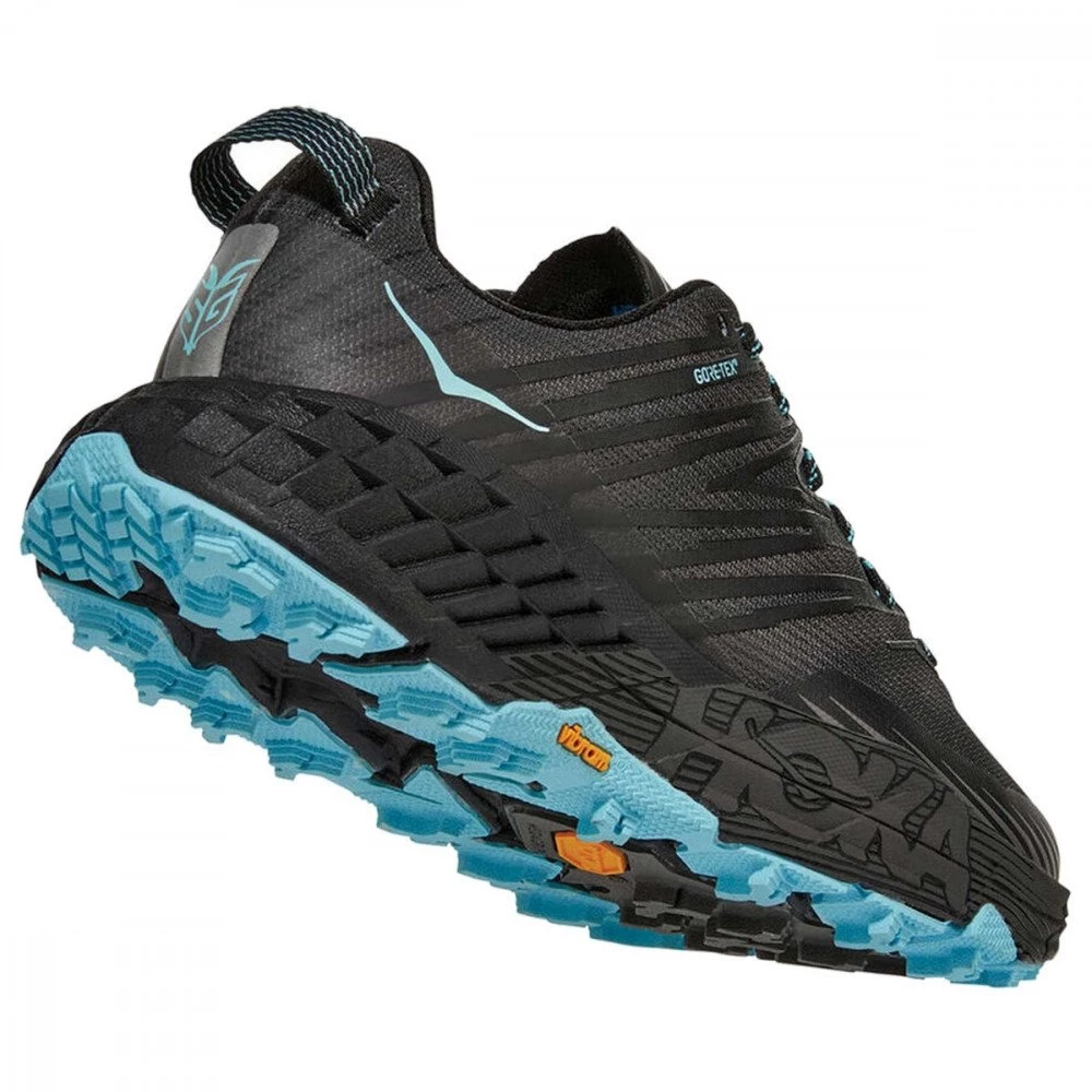 HOKA ONE ONE SPEEDGOAT 4 GORE-TEX DONNA Nero 5 HOKA ONE ONE SPEEDGOAT 4 GORE-TEX DONNA Nero - immagine 3