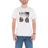 HURLEY T-SHIRT PHOTO PALM Bianco