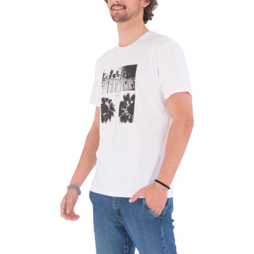 HURLEY T-SHIRT PHOTO PALM Bianco 4 HURLEY T-SHIRT PHOTO PALM Bianco - immagine 2