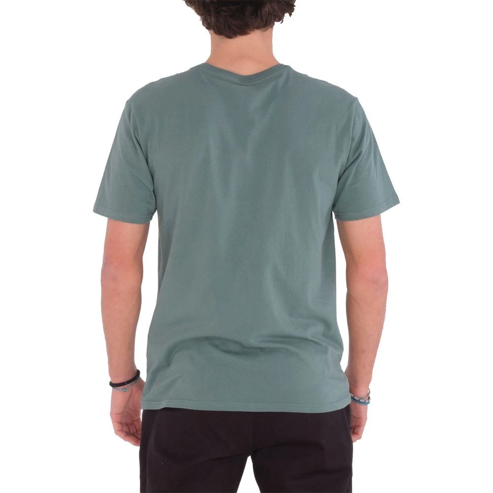 HURLEY T-SHIRT EVERYDAY WASHEDED SEASONAL OAO SOLID Verde 5 HURLEY T-SHIRT EVERYDAY WASHEDED SEASONAL OAO SOLID Verde - immagine 3