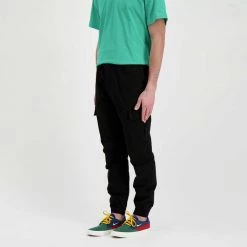 IUTER PANTALONI CARGO JOGGER Nero 11 IUTER PANTALONI CARGO JOGGER Nero -Offerta Economica Novità iuter 22sicj01 pantaloni cargo jogger street style uomo 044750001 black 4