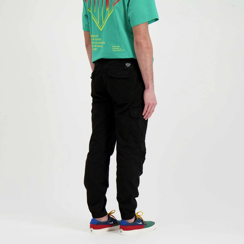 IUTER PANTALONI CARGO JOGGER Nero 7 IUTER PANTALONI CARGO JOGGER Nero - immagine 5