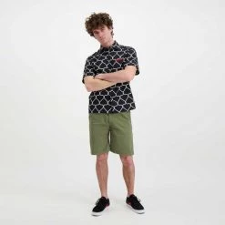 IUTER CAMICIA MANICA CORTA NET Nero 13 IUTER CAMICIA MANICA CORTA NET Nero -Offerta Economica Novità iuter 22sihr05 camicia manica corta net street style uomo 044751301 black 6