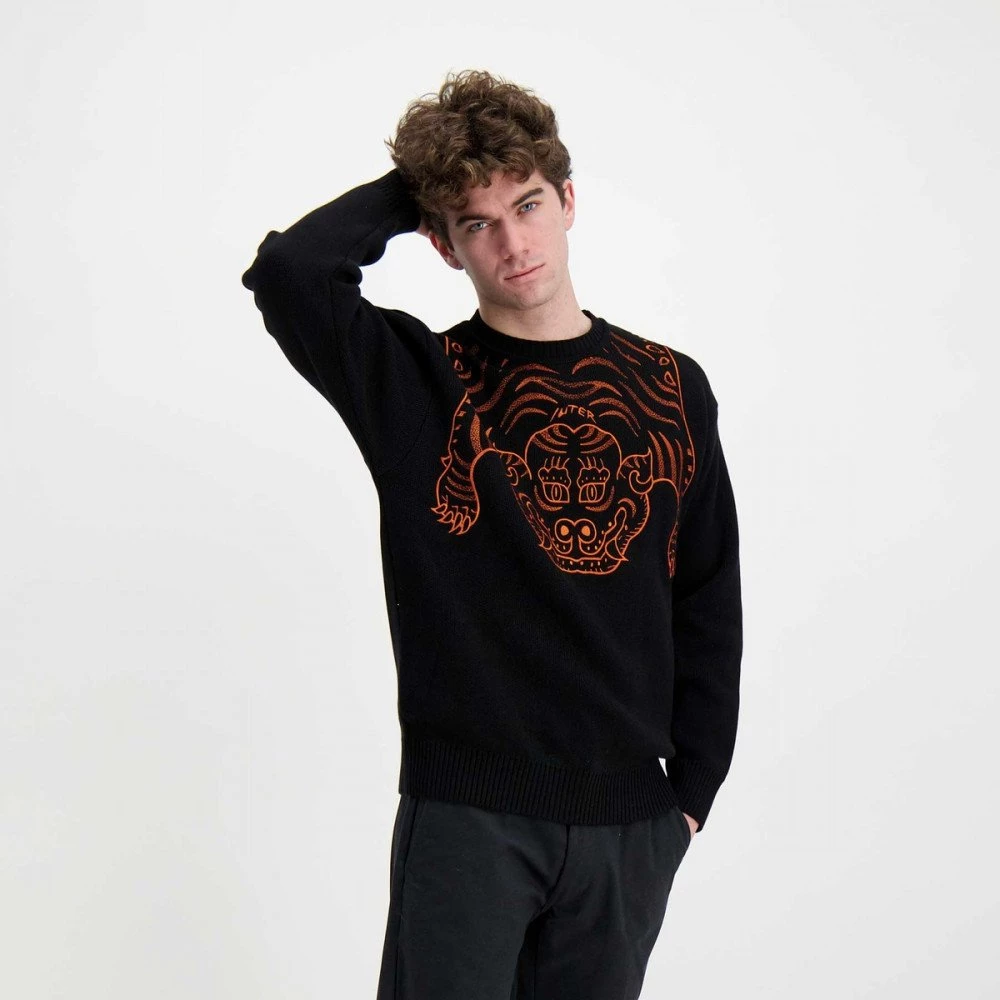 IUTER MAGLIONE TIBETAN Nero 8 IUTER MAGLIONE TIBETAN Nero - immagine 6