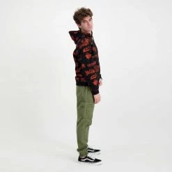 IUTER FELPA CON CAPPUCCIO HORNS ALLOVER Nero 13 IUTER FELPA CON CAPPUCCIO HORNS ALLOVER Nero -Offerta Economica Novità iuter 22sish03 felpa con cappuccio horns allover street style uomo 044739101 black 6