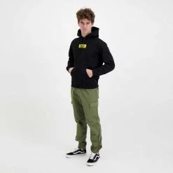 IUTER FELPA CON CAPPUCCIO STAY ALIVE Nero 13 IUTER FELPA CON CAPPUCCIO STAY ALIVE Nero -Offerta Economica Novità iuter 22sish35 felpa con cappuccio stay alive street style uomo 044739201 black 6