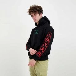 IUTER FELPA CON CAPPUCCIO LOVELY Nero 12 IUTER FELPA CON CAPPUCCIO LOVELY Nero -Offerta Economica Novità iuter 22sish45 felpa con cappuccio lovely street style uomo 044750401 black 5