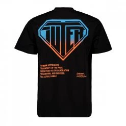 Offerta economica Novità 7 Offerta economica Novità -Offerta Economica Novità iuter 22sits02 t shirt double logo street style uomo 044750701 black 2