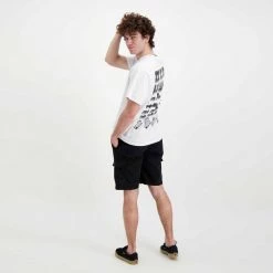 IUTER T-SHIRT FAST LOGO Bianco -Offerta Economica Novità iuter 22sits16 t shirt fast logo street style uomo 044752201 white 6