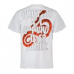 IUTER T-SHIRT STAY ALIVE Bianco -Offerta Economica Novità iuter 22sits35 t shirt stay alive street style uomo 044739501 white 2