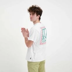 IUTER T-SHIRT LOVELY Bianco 12 IUTER T-SHIRT LOVELY Bianco -Offerta Economica Novità iuter 22sits45 t shirt lovely street style uomo 044750901 white 5