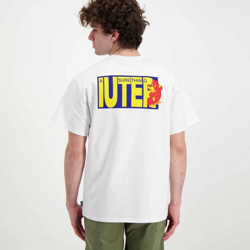 IUTER T-SHIRT SURE THING Bianco 6 IUTER T-SHIRT SURE THING Bianco - immagine 4