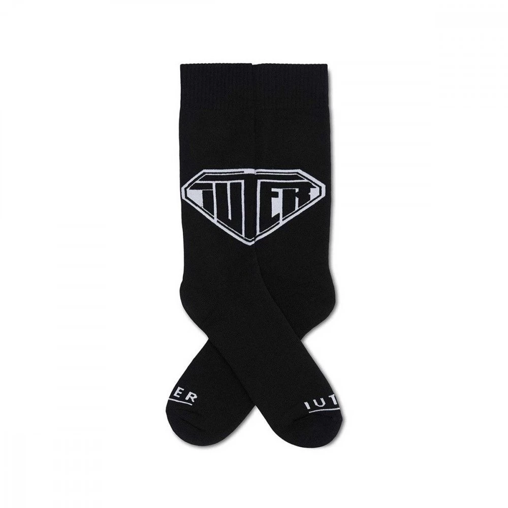 CALZE LOGO IUTER Nero 4 CALZE LOGO IUTER Nero - immagine 2