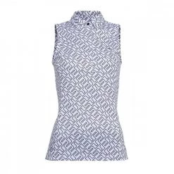J LINDEBERG TOUR TECH PRINT GOLF POLO