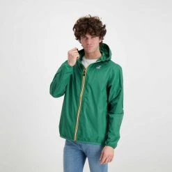 K-WAY GIACCA CLAUDE LE VRAI 3.0. UNISEX Verde -Offerta Economica Novità k way k004bd0 giacca claude le vrai 3 0 unisex giacconi uomo 045341501 00q 5