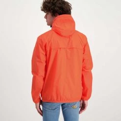 K-WAY GIACCA CLAUDE LE VRAI 3.0. UNISEX Arancio -Offerta Economica Novità k way k004bd0 giacca claude le vrai 3 0 unisex giacconi uomo 045341601 414 4