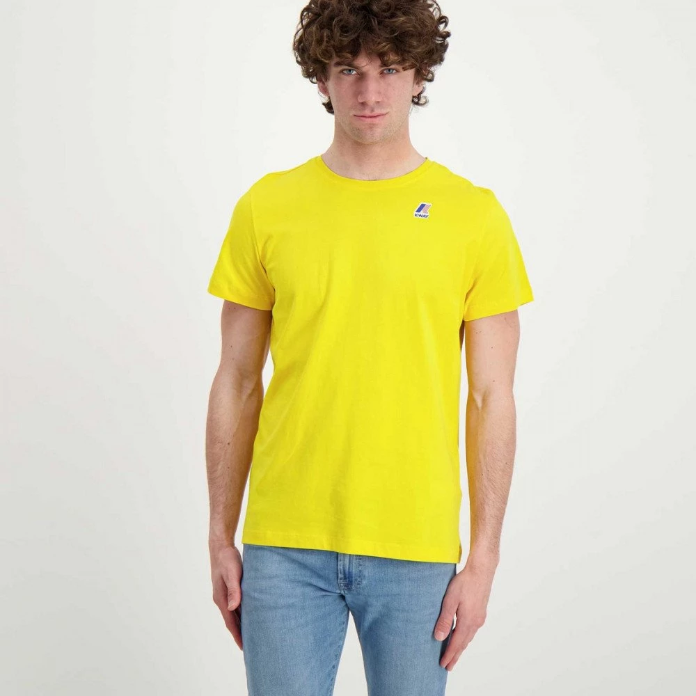 K-WAY T-SHIRT LE VRAI EDOUARD Giallo 4 K-WAY T-SHIRT LE VRAI EDOUARD Giallo - immagine 2